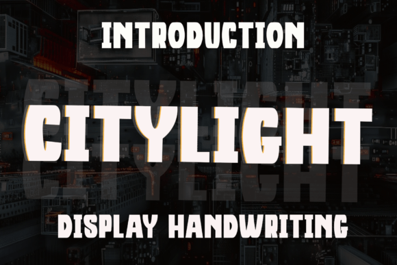 Citylight Font - Featured Image