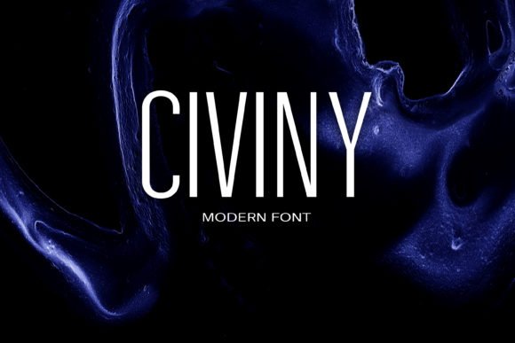 Civiny Font - Featured Image