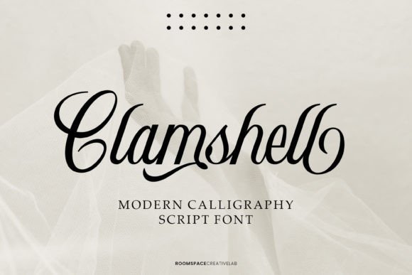 Clamshell Font - Featured Image