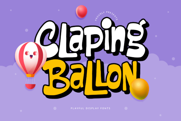 Claping Ballon Font - Featured Image
