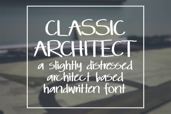 Classic Architect Font - Featured Image