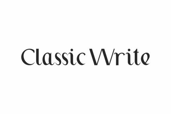 Classic Write Font - Featured Image