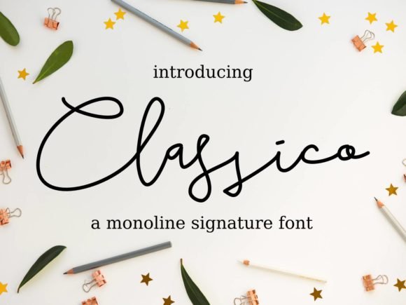 Classico Font - Featured Image