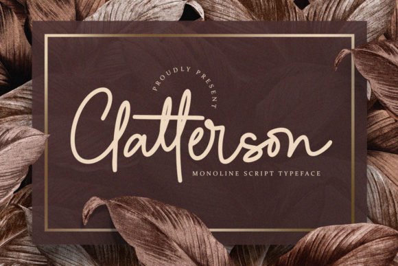 Clatterson Font - Featured Image