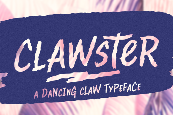Clawster Font - Featured Image