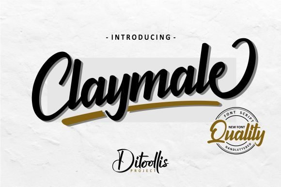 Claymale Font - Featured Image