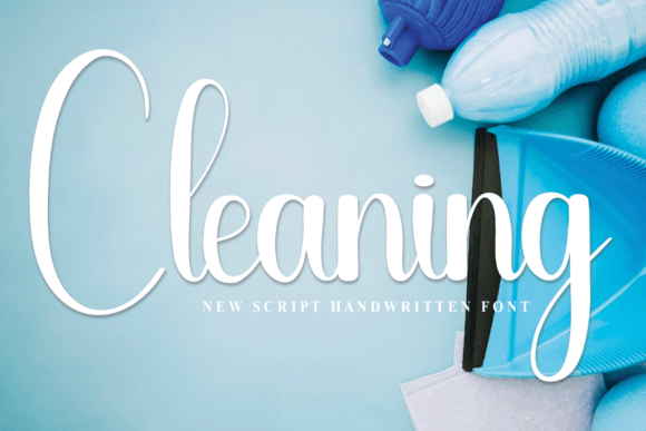 Cleaning Font - Featured Image