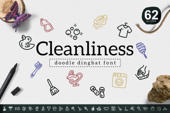 Cleanliness Font - Featured Image