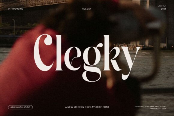 Clegky Font - Featured Image