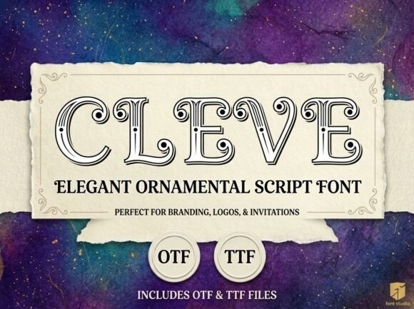 Cleve Font - Featured Image