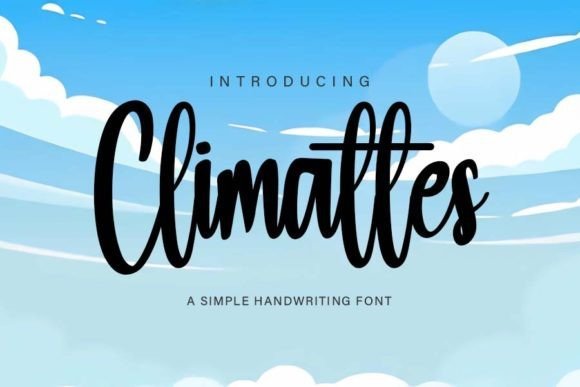 Climattes Font - Featured Image