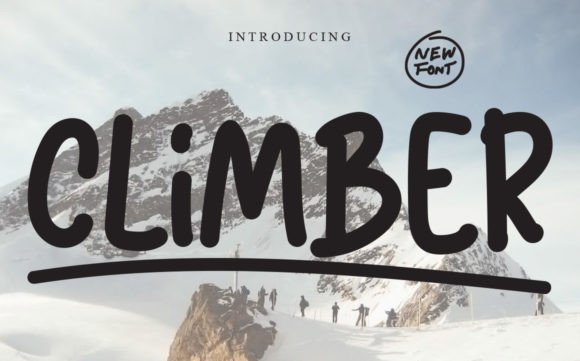 Climber Font - Featured Image