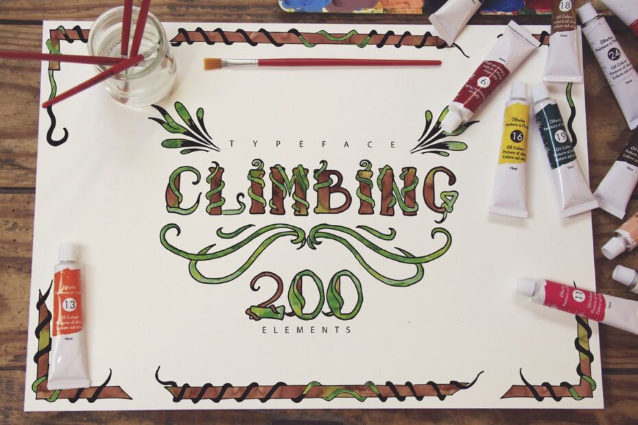 Climbing Font - Featured Image