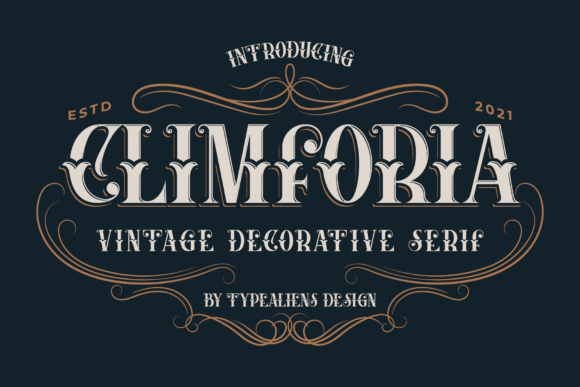 Climforia Font - Featured Image