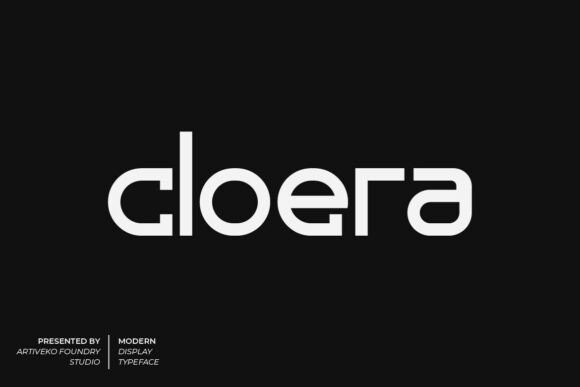 Cloera Font - Featured Image