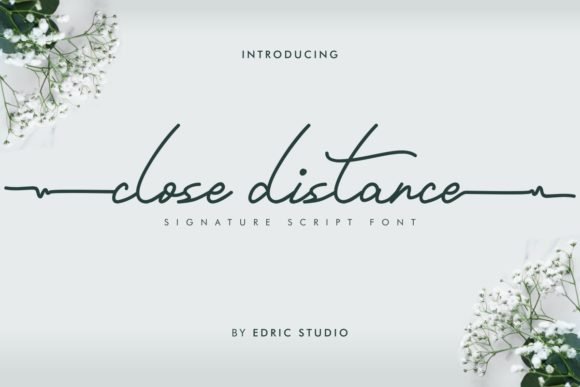 Close Distance Font - Featured Image