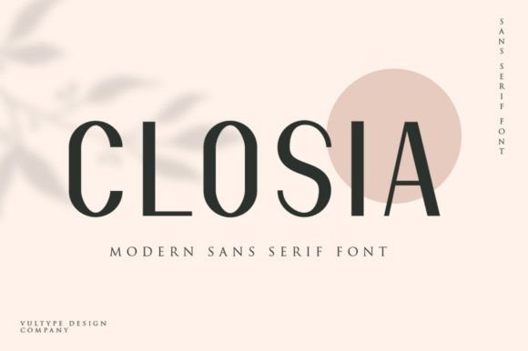 Closia Font - Featured Image