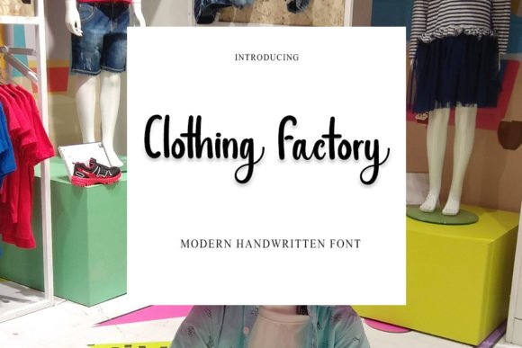 Clothing Facktory Font - Featured Image