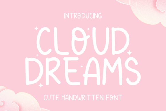 Cloud Dreams Font - Featured Image