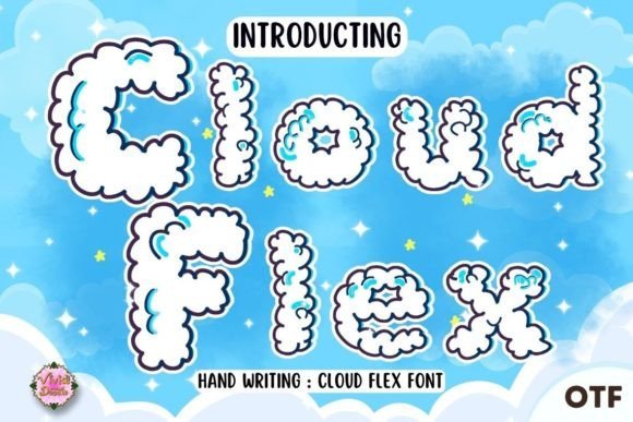 Cloud Flex Font - Featured Image