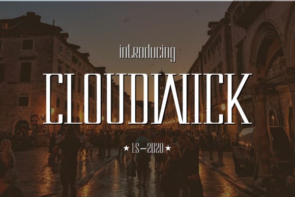 Cloudwick Font - Featured Image