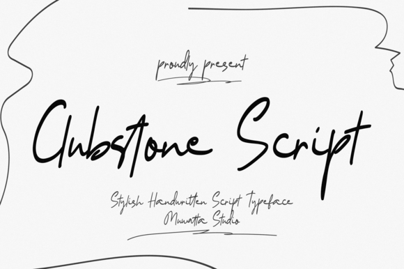 Clubstone Font - Featured Image