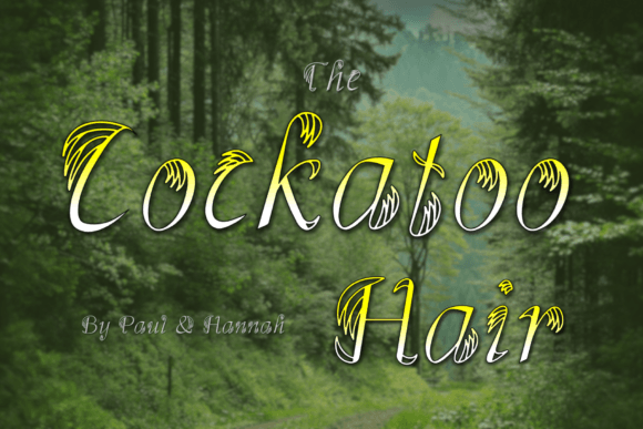 Cockatoo Hair Font - Featured Image