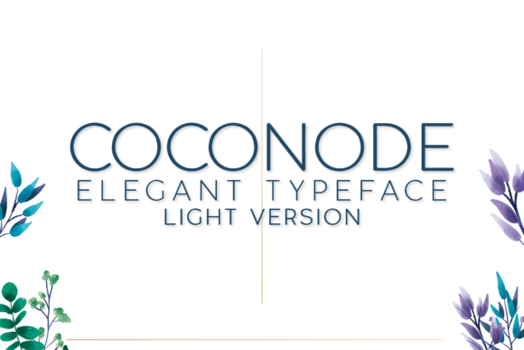 Coconode Light Font - Featured Image