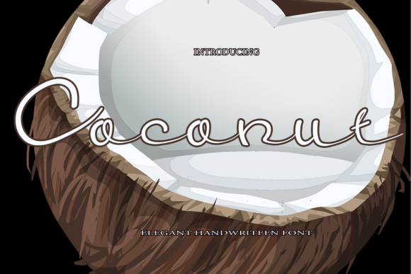 Coconut Font - Featured Image