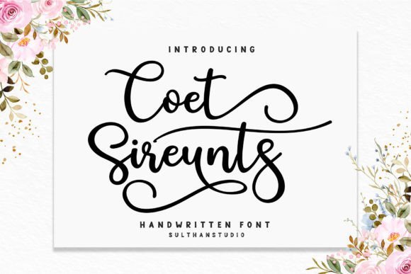 Coet Sireunts Font - Featured Image