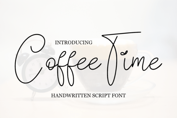 Coffee Time Font - Featured Image
