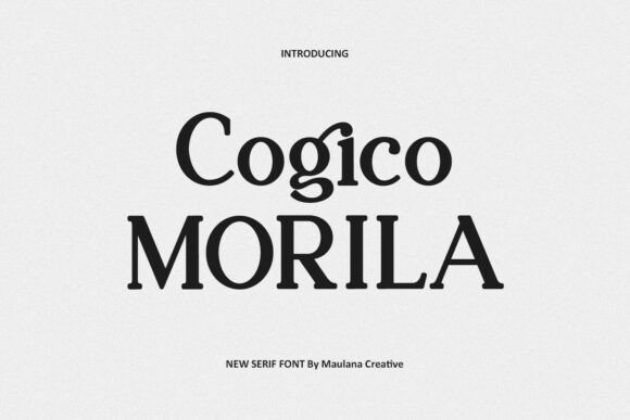 Cogico Morila Font - Featured Image