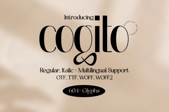 Cogito Font - Featured Image