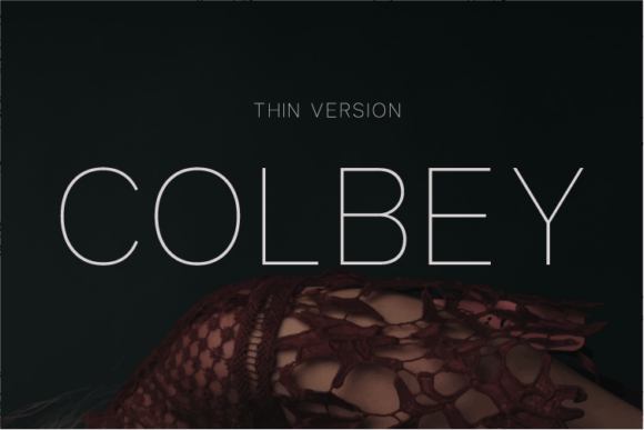 Colbey Thin Font - Featured Image