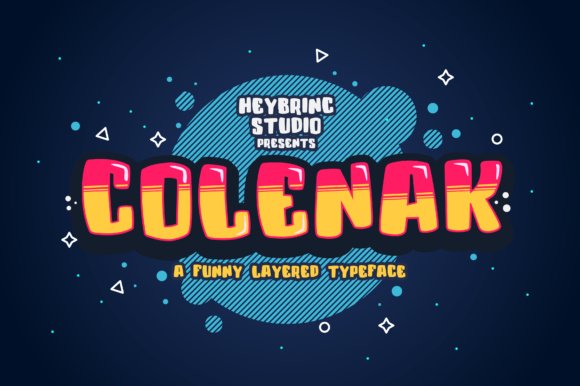 Colenak Font - Featured Image