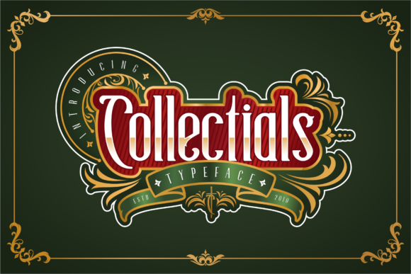 Collectials Font - Featured Image