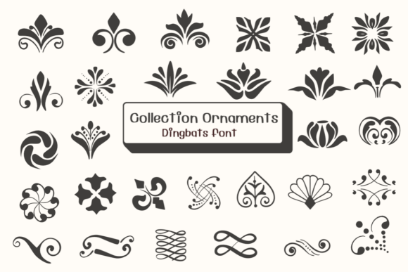 Collection Ornaments Font - Featured Image