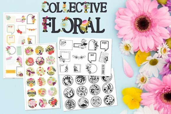 Collective Floral Font - Featured Image