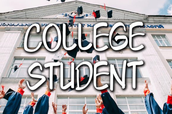 College Student Font - Featured Image