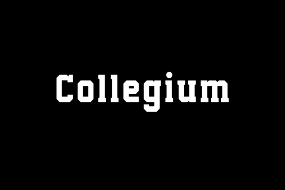 Collegium Font - Featured Image