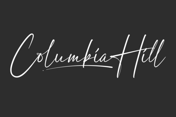 Columbia Hill Font - Featured Image