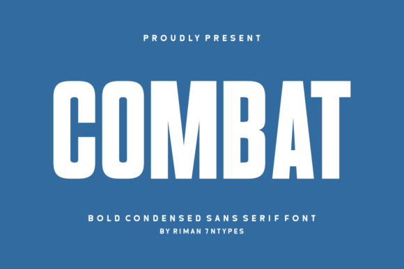 Combat Font - Featured Image