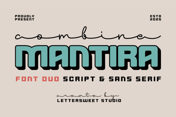 Combine Montira Font - Featured Image