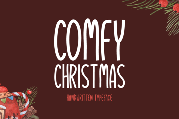 Comfy Christmas Font - Featured Image