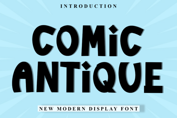 Comic Antique Font - Featured Image