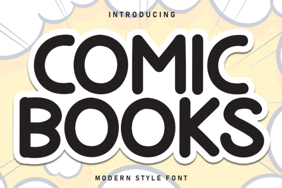 Comic Books Font - Featured Image