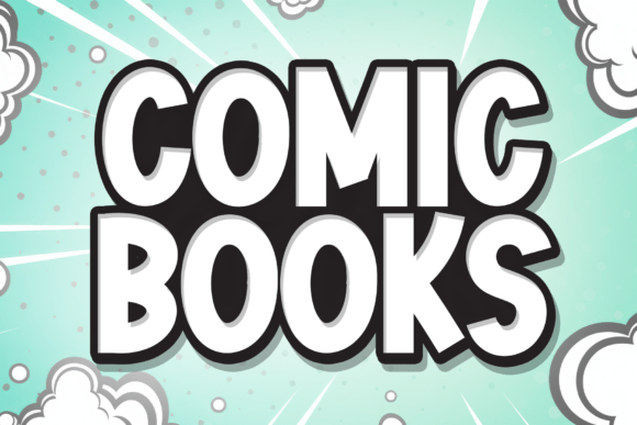 Comic Books Font - Featured Image