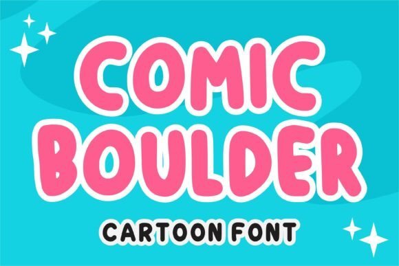 Comic Boulder Font - Featured Image