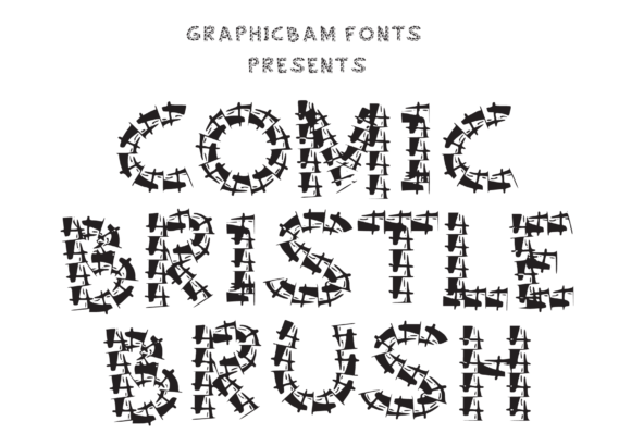 Comic Bristle Brush Font - Featured Image