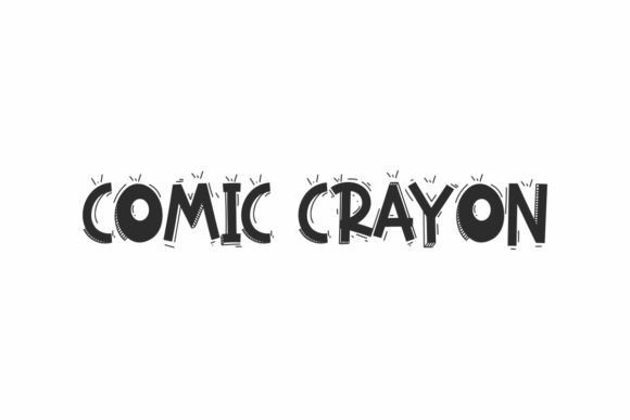 Comic Crayon Font - Featured Image